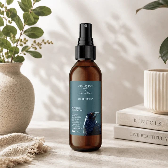 Patchouli Cedarwood Room Spray – Australian Artist Collection | 125ml
