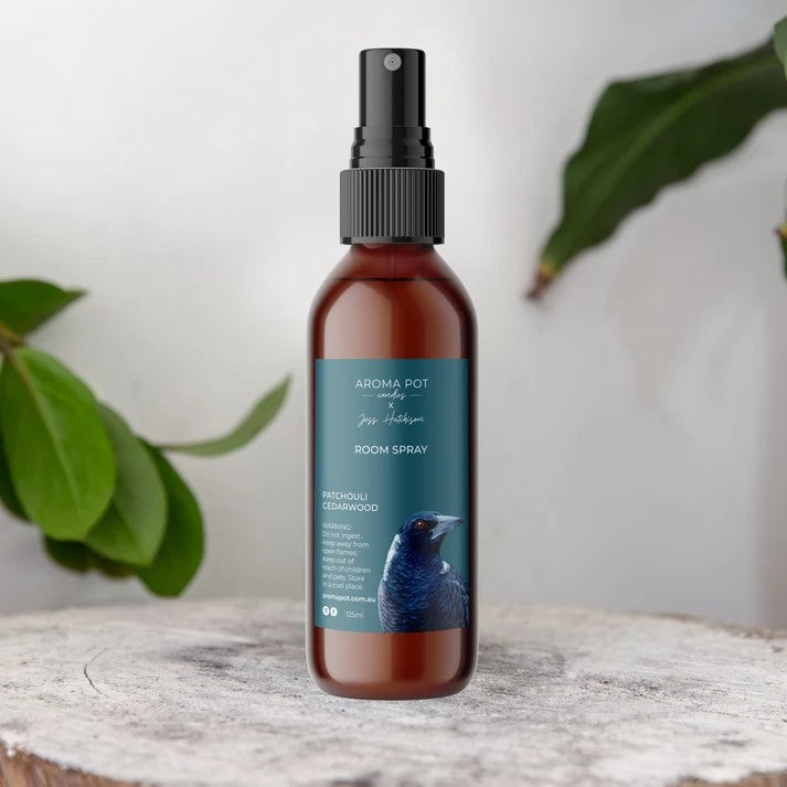 Patchouli Cedarwood Room Spray – Australian Artist Collection | 125ml