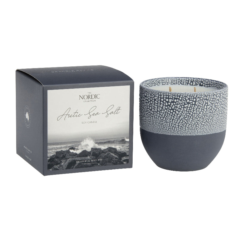 Arctic Sea Salt Luxury Candle – 400 g