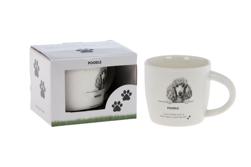 Poodle Ceramic Pet Mug 350