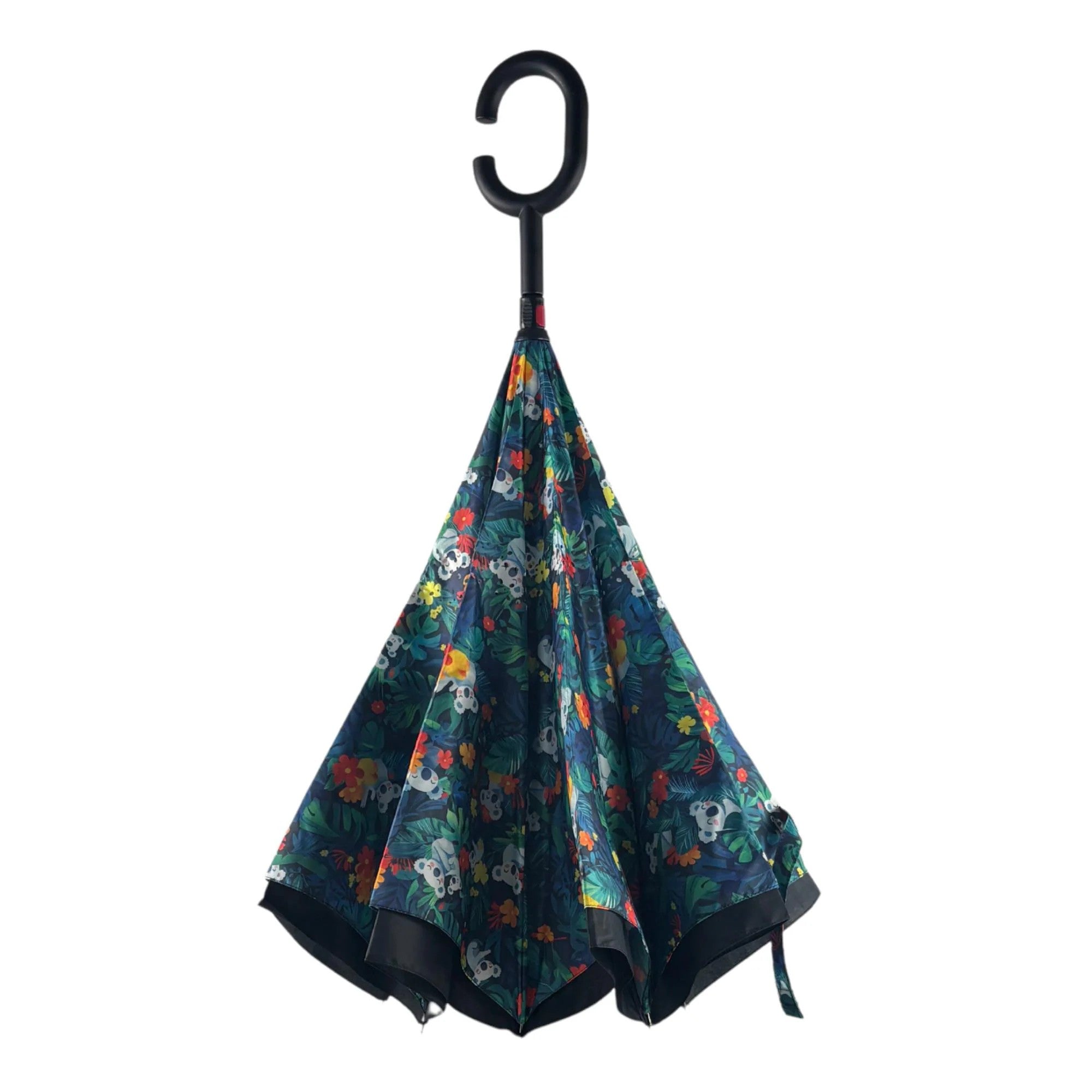 Tropical Koala Umbrella | Australian Wildlife Rain Reversable Umbrella C handle