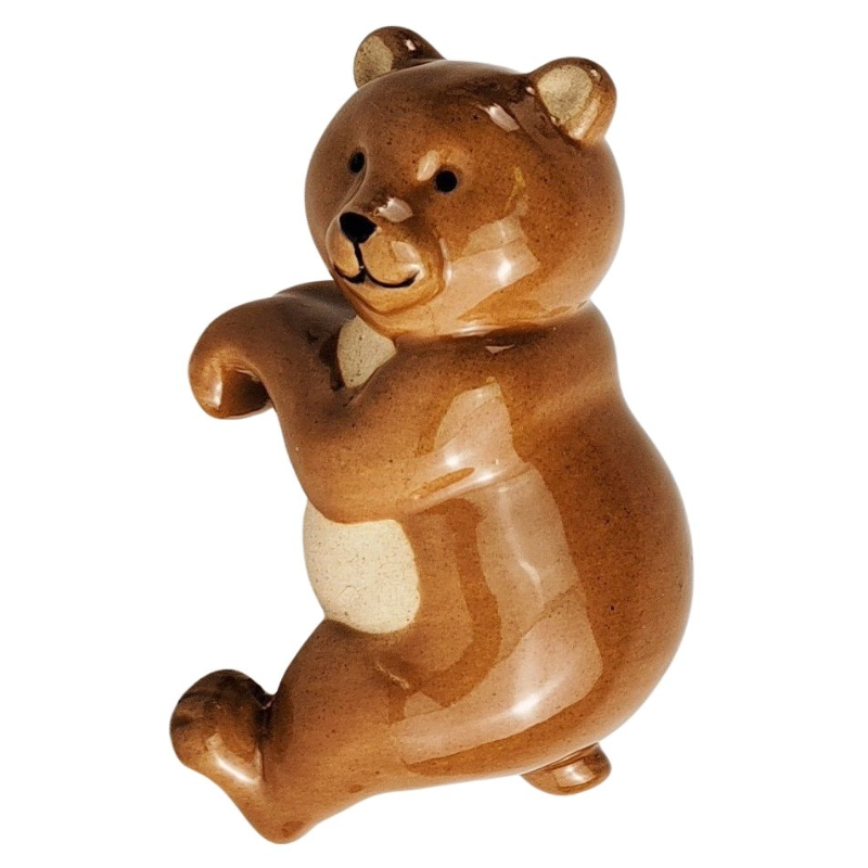 Bear Pot Hanger – Brown 9.5 cm | Whimsical Animal Planter Hook for Indoor Gardens