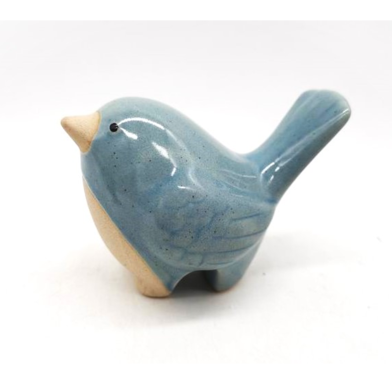 Blue Bird Pot Hanger – Ceramic Plant Pot Hook