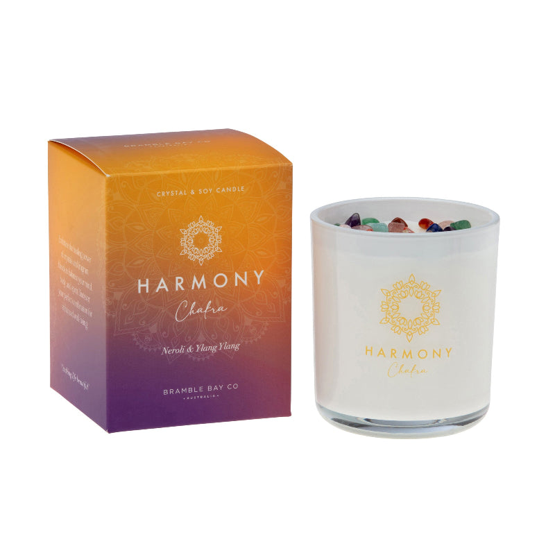 Harmony Crystal Boho Luxury Candle – 300 g