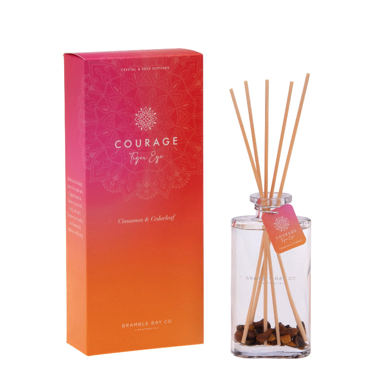 Courage Crystal Boho Reed Diffuser – 150 ml | Bramble Bay