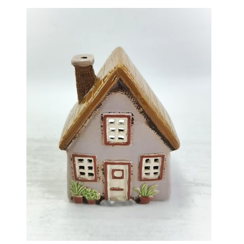 Country Cottage Ceramic Tealight