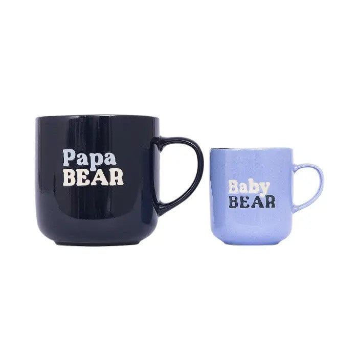 Father's Day Dad & Baby Bear Mug Set | Dad Gift