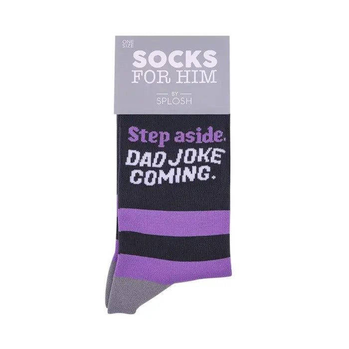 Father's Day Dad Joke Socks | Funny Gift for Dad