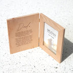 Father's Day Dad Verse Photo Frame | Keepsake Gift for Dad