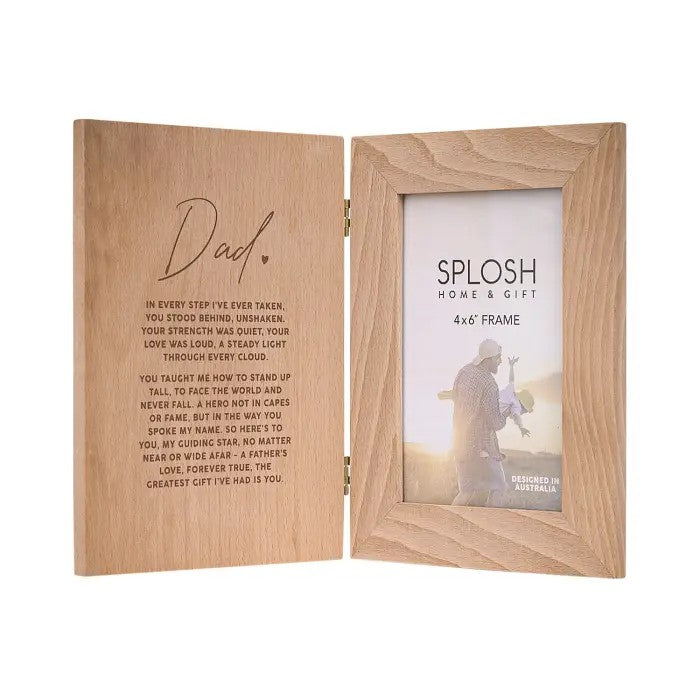 Father's Day Dad Verse Photo Frame | Keepsake Gift for Dad