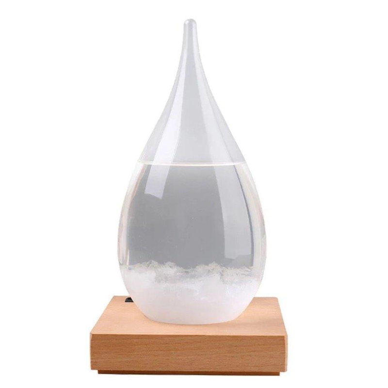 Storm Glass Weather Predictor – Decorative Weather Crystal Display