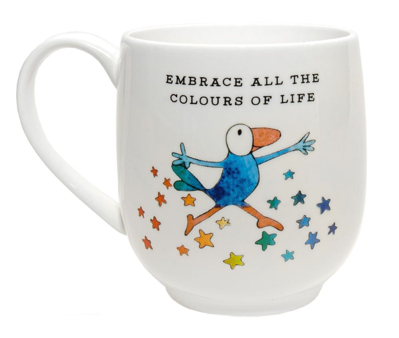 Twigseeds Fine Bone China Cup – “Embrace” Design (310 mL)