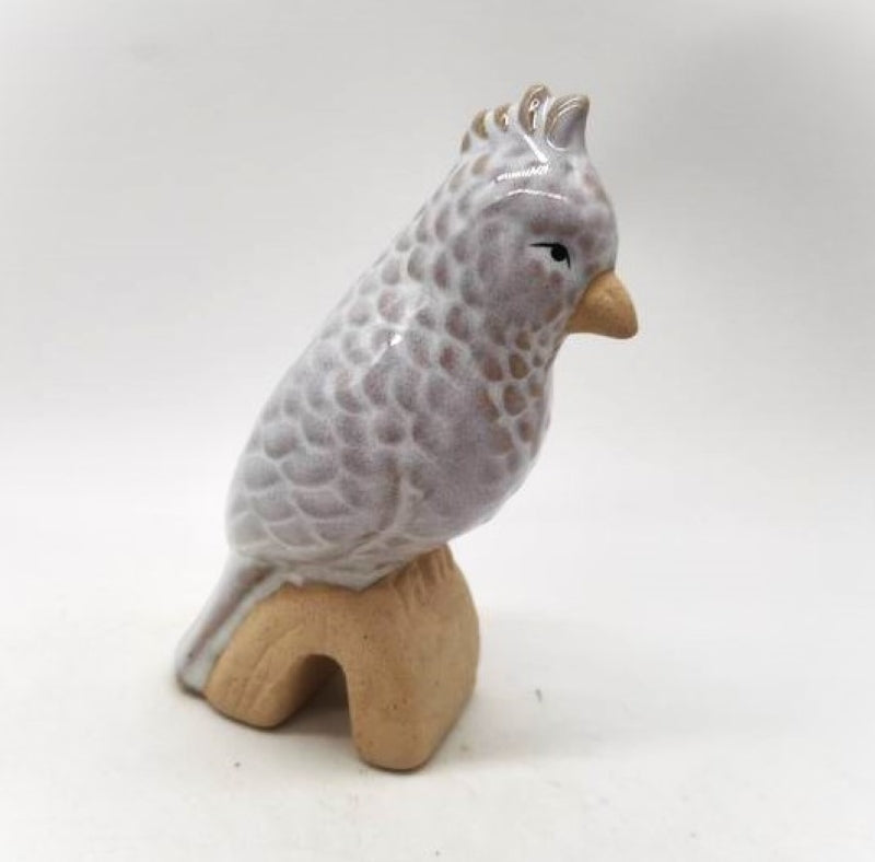 Cockatoo Ceramic Cockatoo Pot Hanger