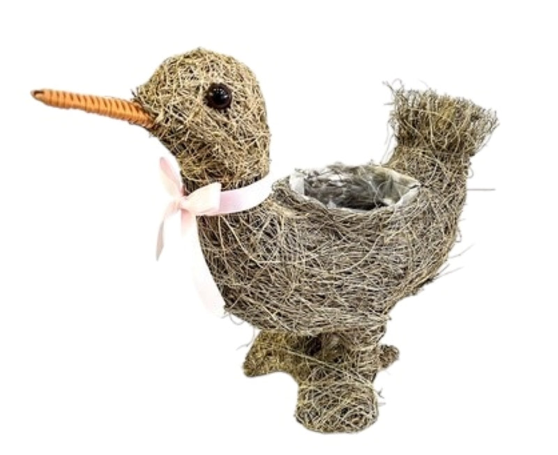 Duck Pot Holder – Decorative hand made coir Planter