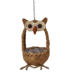Hanging Owl Pot Holder – Coir Plant Holder