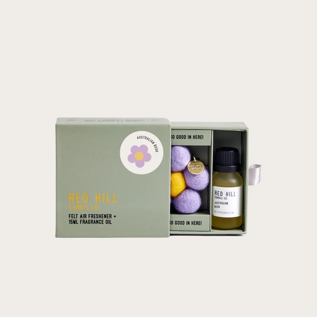 Australian Bush Felt Flower Car Air Freshener 15ml