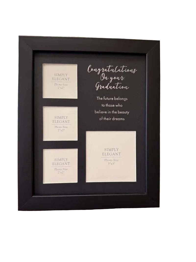 Graduation Composite 21×24 cm Photo Frame – Keepsake Display for Baby, Infant & Graduation Pics