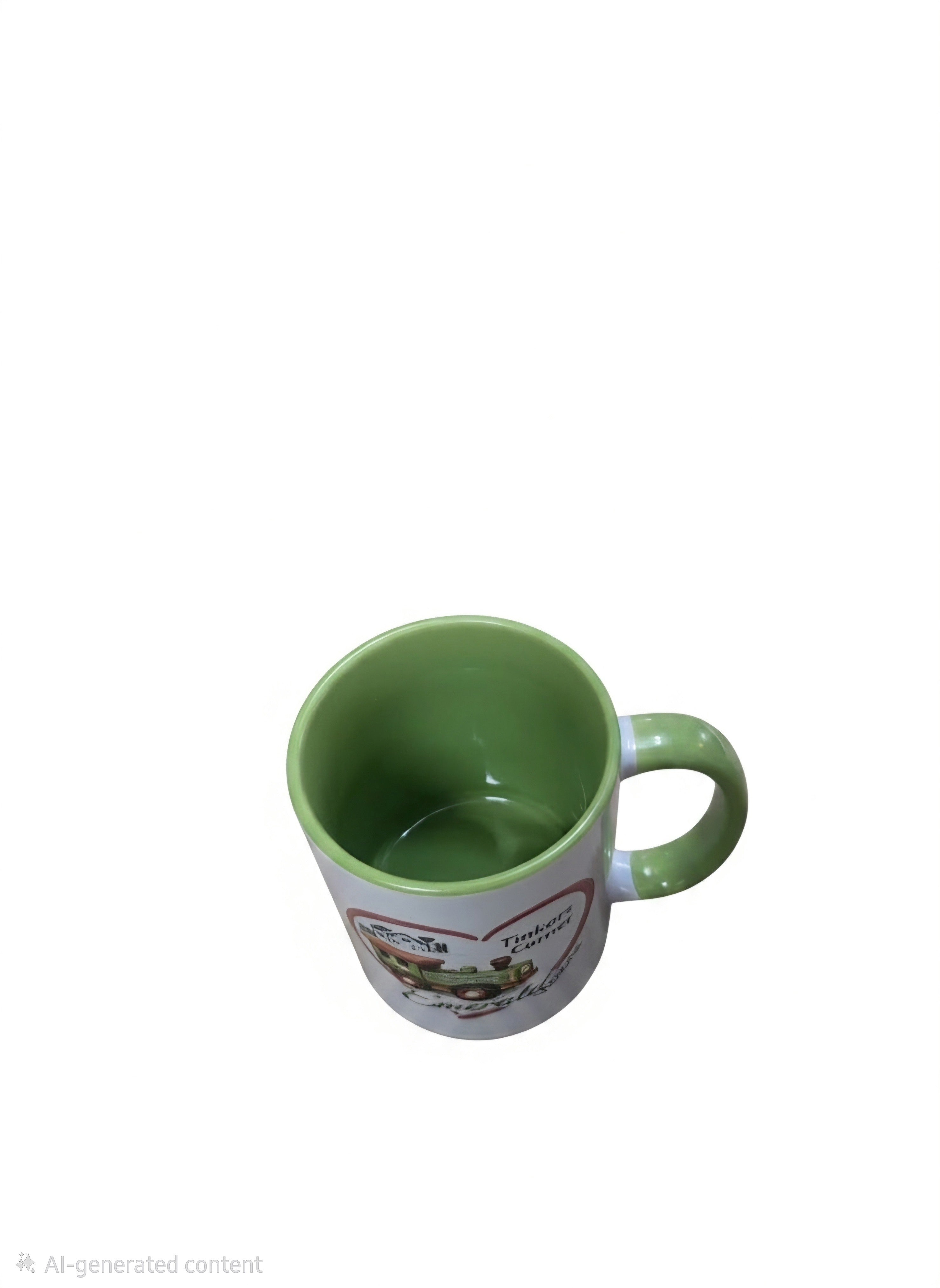 Tinkars Corner Green Mug | Emerald Victoria Puffing Billy Gift 325ml