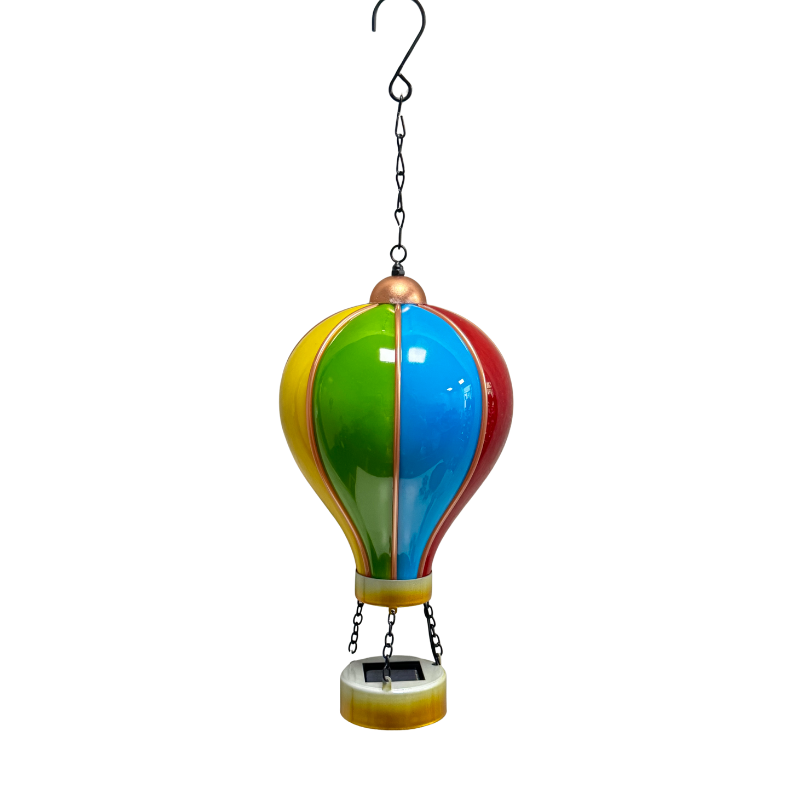 Hot Air Balloon Rainbow Small Solar Lamp
