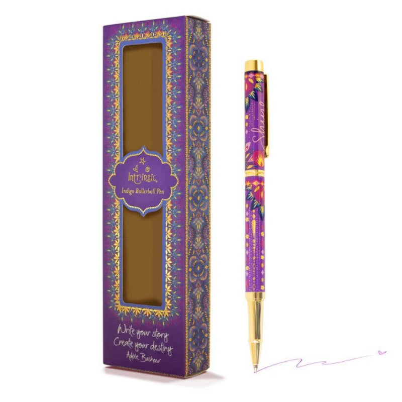Intrinsic Shine Rollerball Pen – Purple Ink
