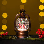Snowing Petite Snowman Lantern – Christmas Decoration