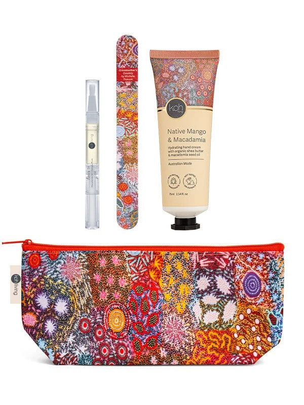 Aboriginal Native Mango & Macadamia Hand & Nail Care Gift Set