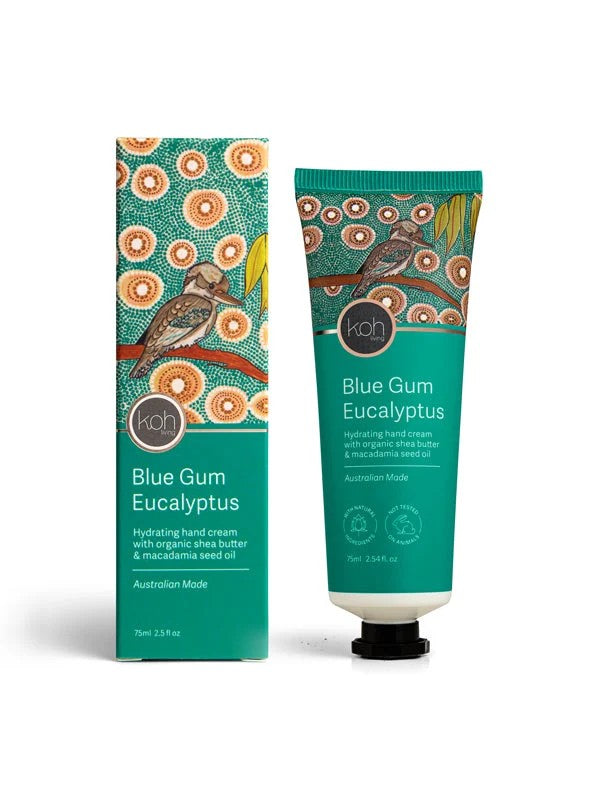 Aboriginal Blue Gum Eucalyptus Hand Cream, 75ml