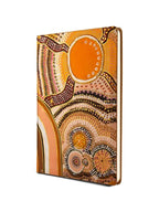 Aboriginal Journeys In The Sun A5 Soft Cover Journal – Indigenous Art
