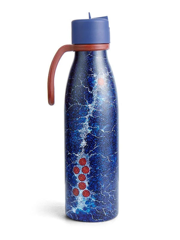 Aboriginal Seven Sisters Insulated Stainless Steel Water Bottle 500ml