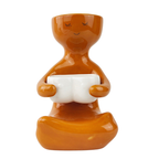 Kinky Lady Person Holding a Pot Planter | Quirky Ceramic Planter 30 × 20 × 16 cm