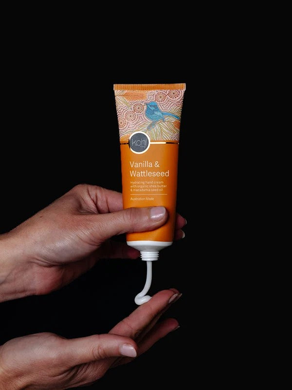 Aboriginal Vanilla & Wattleseed Hand Cream, 75ml