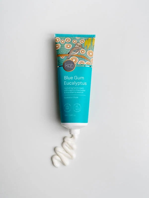 Aboriginal Blue Gum Eucalyptus Hand Cream, 75ml