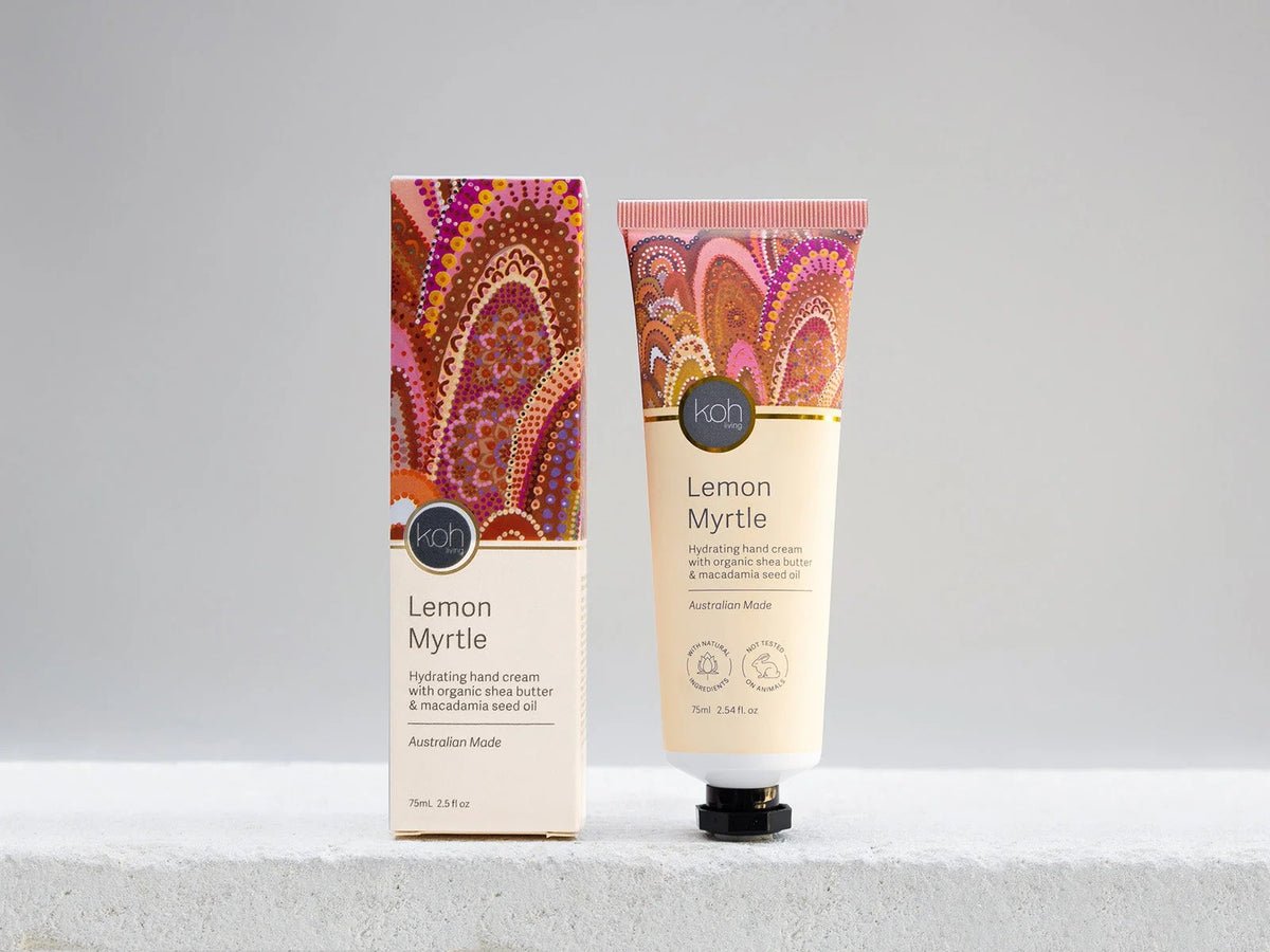 Aboriginal Lemon Myrtle Hand Cream, 75ml