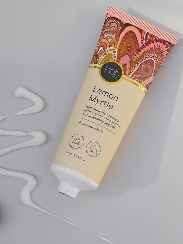 Aboriginal Lemon Myrtle Hand Cream, 75ml