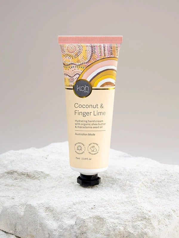 Aboriginal Coconut & Finger Lime Hand Cream, 75ml