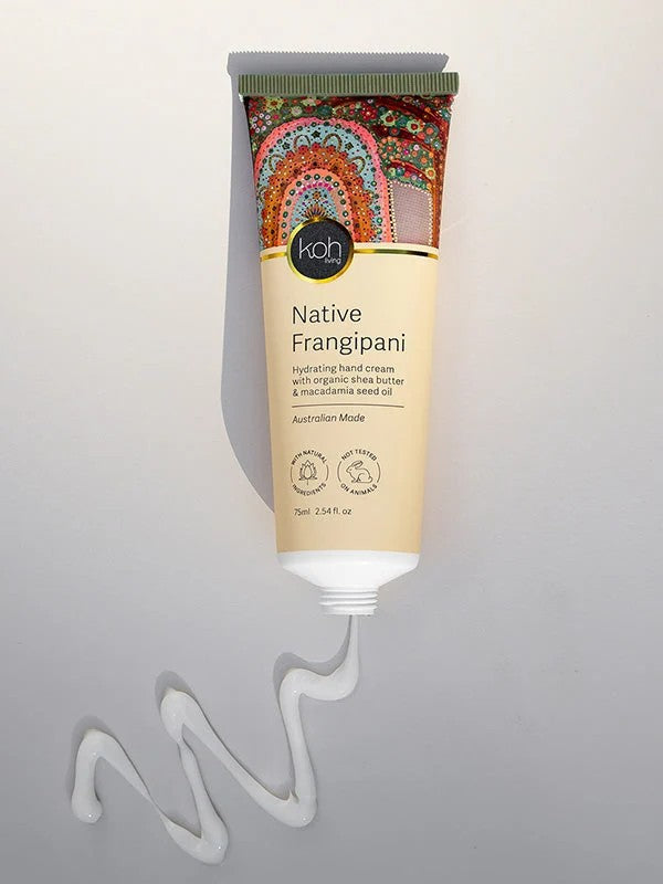 Aboriginal Native Frangipani Hand Cream, 75ml