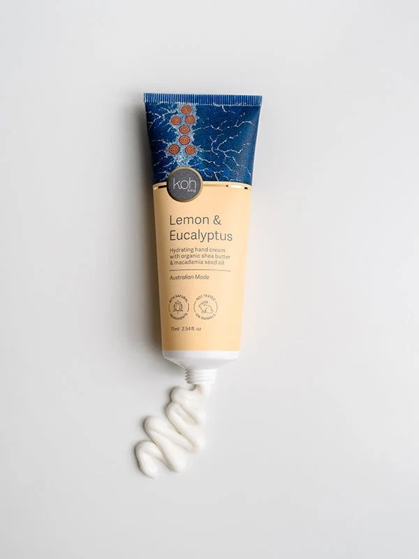 Aboriginal Lemon Eucalyptus Hand Cream, 75ml