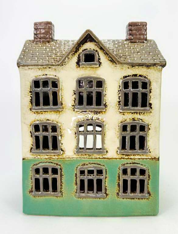 Victorian Manor House Tealight – Ceramic Building Lantern