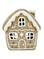 Gingerbread House Ceramic Tealight Holder