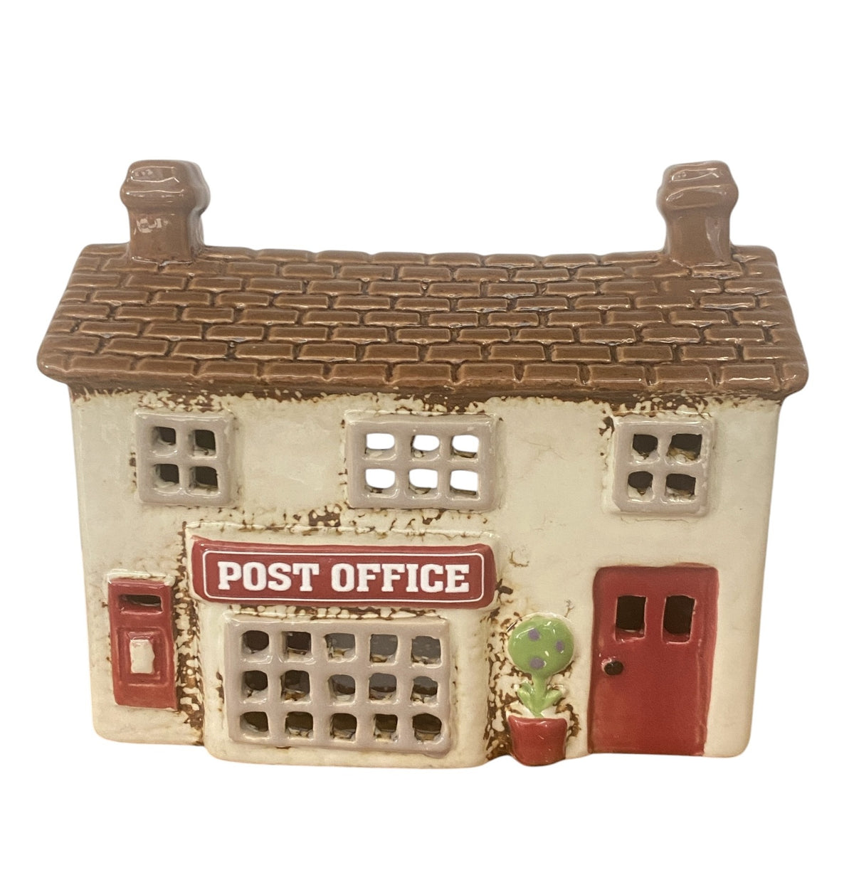Post Office Tealight Holder – Ceramic Home Decor