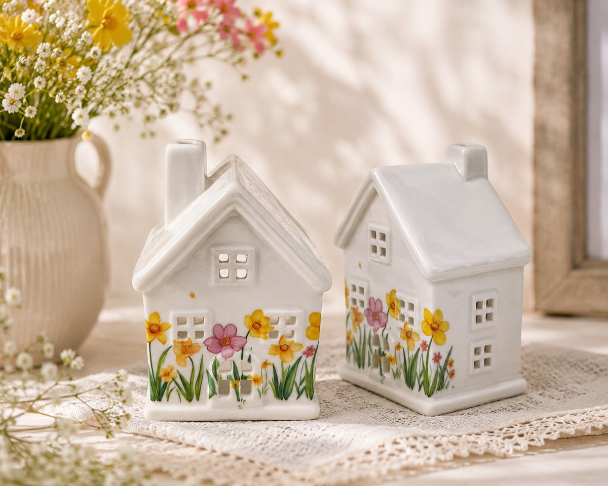 Daise Lane Tealight Holder – Ceramic Home Decor