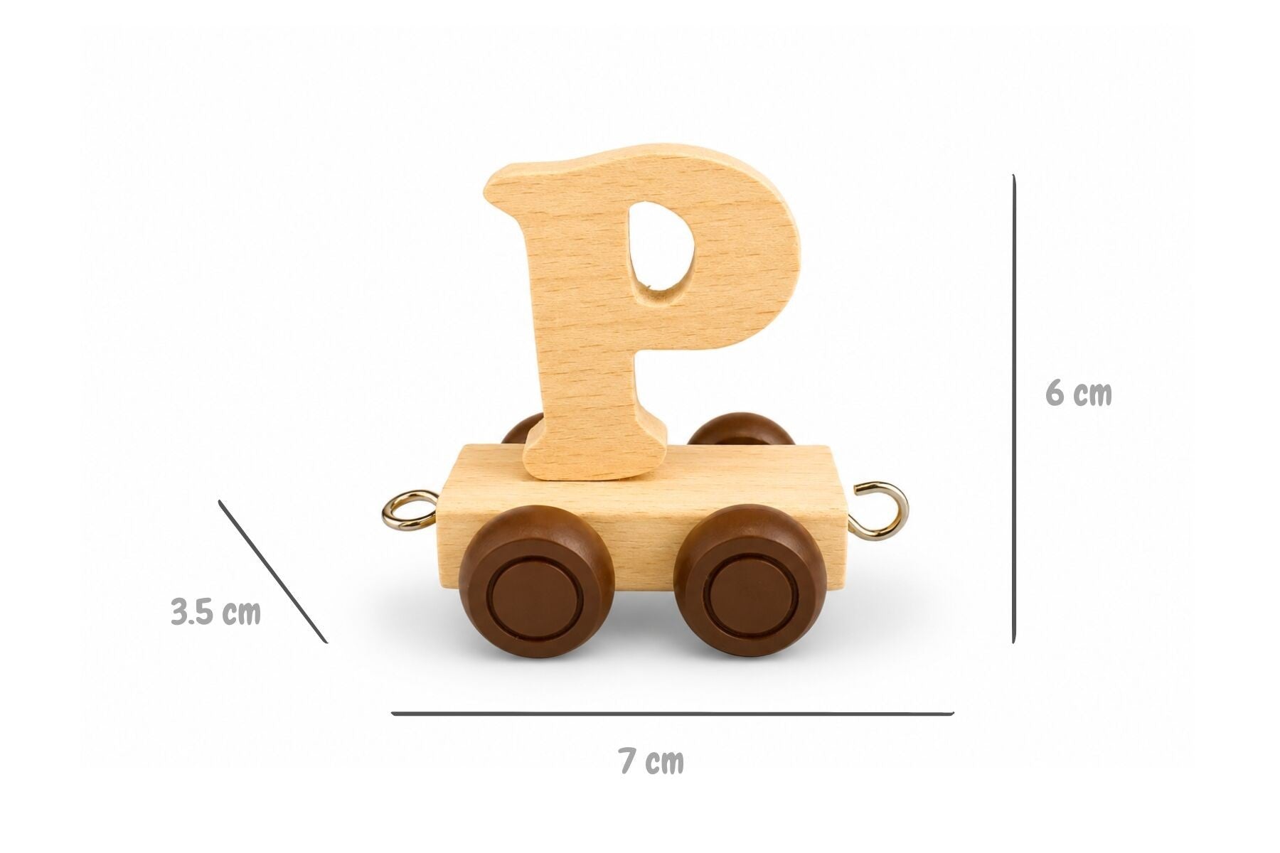 Alphabet Train – Carriage Letter P