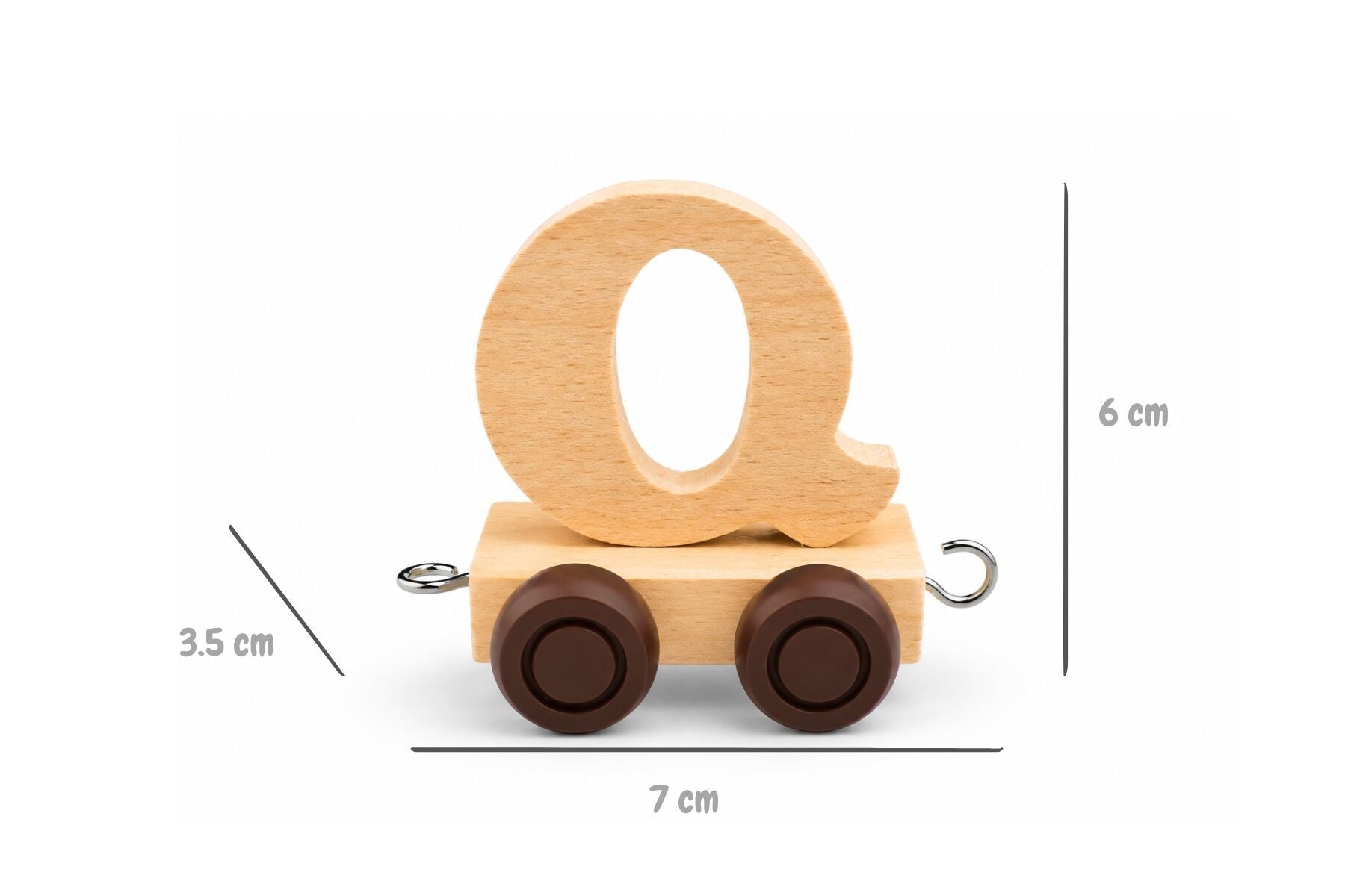 Alphabet Train – Carriage Letter P