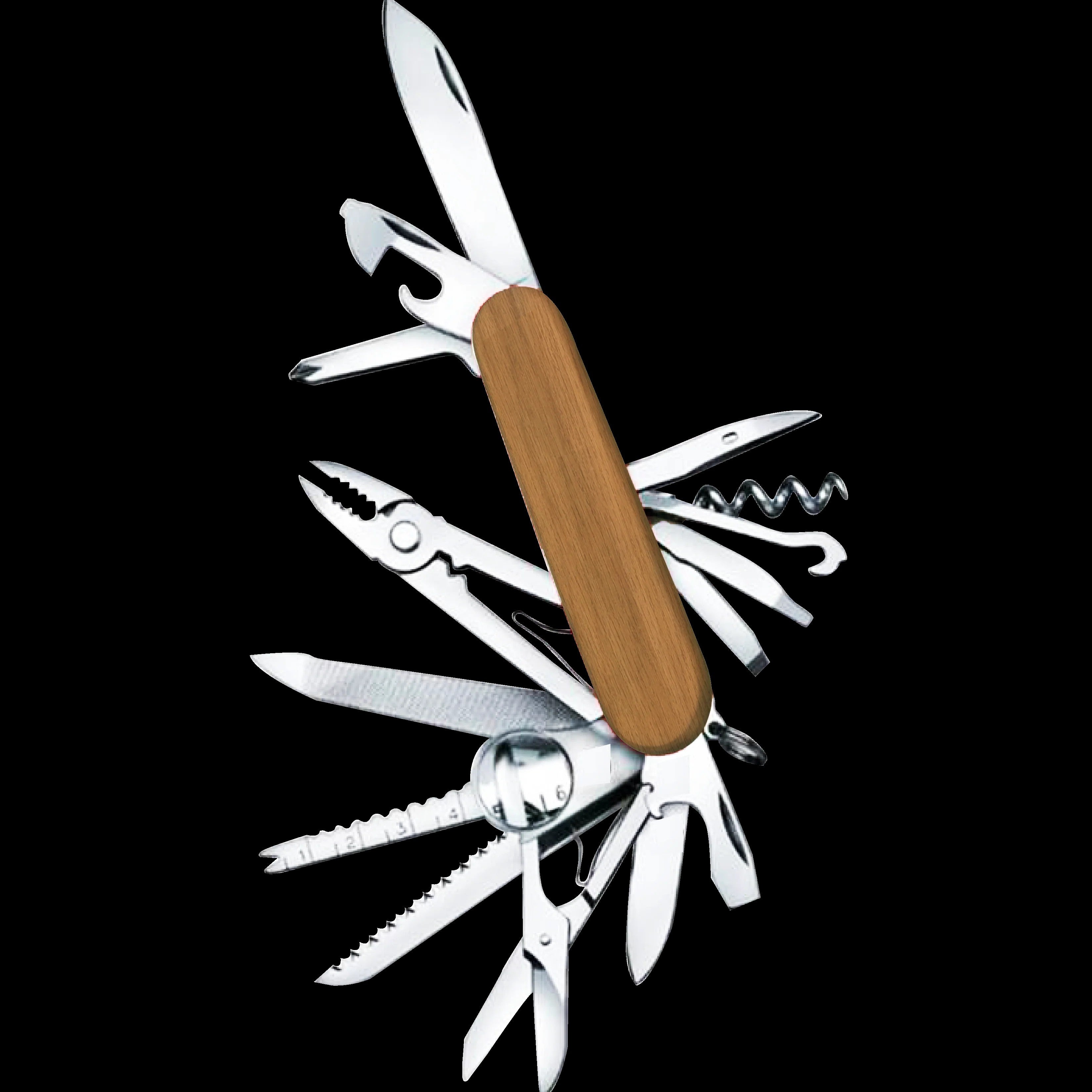 Krafftman Swiss Pocket Knife 28-in-1 Multi Tool