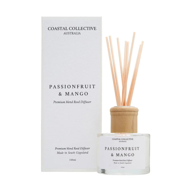 Passionfruit & Mango Reed Diffuser Coastal Collective – 100 ml
