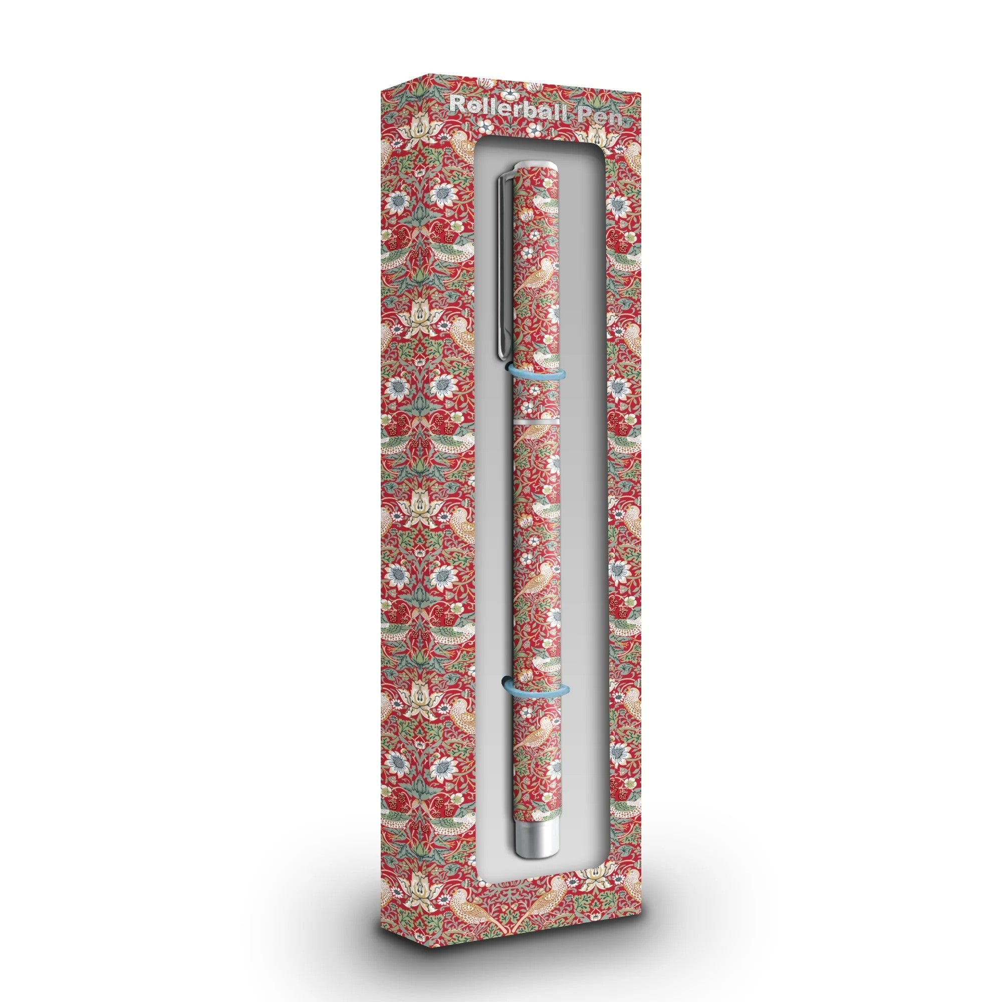 Artico Rollerball Pen – Strawberry Thief Red