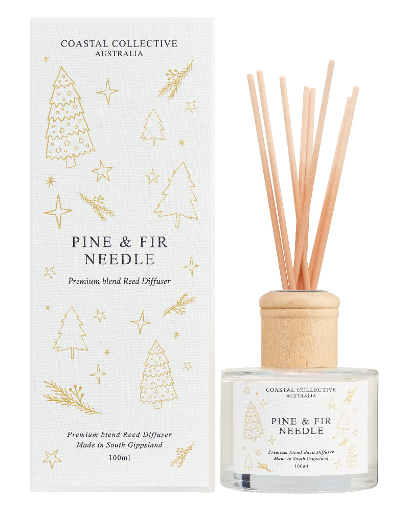 Pine & Fir Needle Reed Diffuser – 100 mL | Fresh Evergreen Forest Home Fragrance