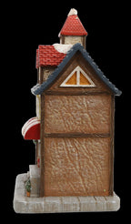 Resin Light-Up Christmas Village House with General Store