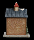 Resin Light-Up Christmas Village House with General Store