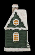 Resin Light-Up Christmas Village Cottage House